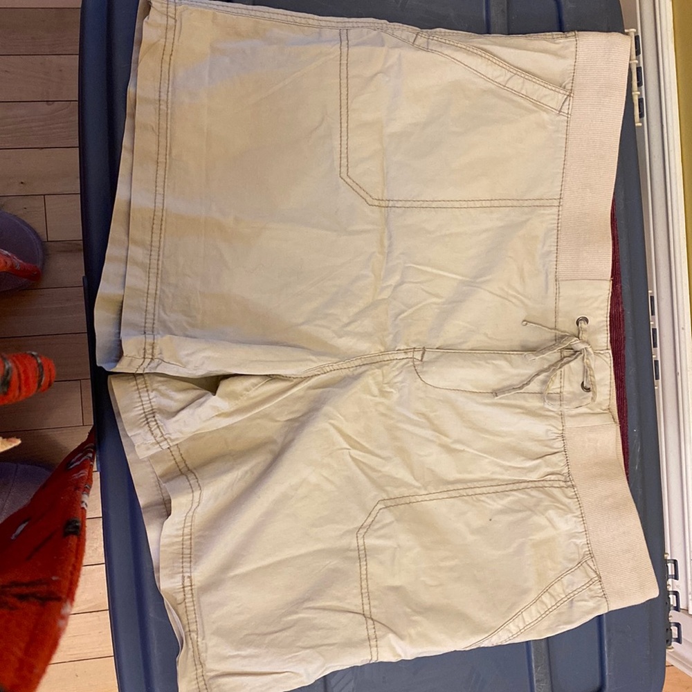 Pair of size 16 ladies shorts. Style 31330 color sand